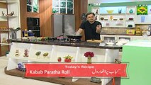 Kabab Paratha Roll Recipe by Chef Mehboob Khan 19 October 2017