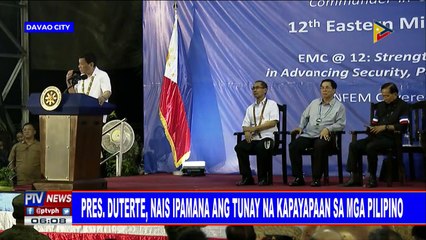 Pangulong #Duterte, nais ipamana ang tunay na kapayapaan sa mga Pilipino