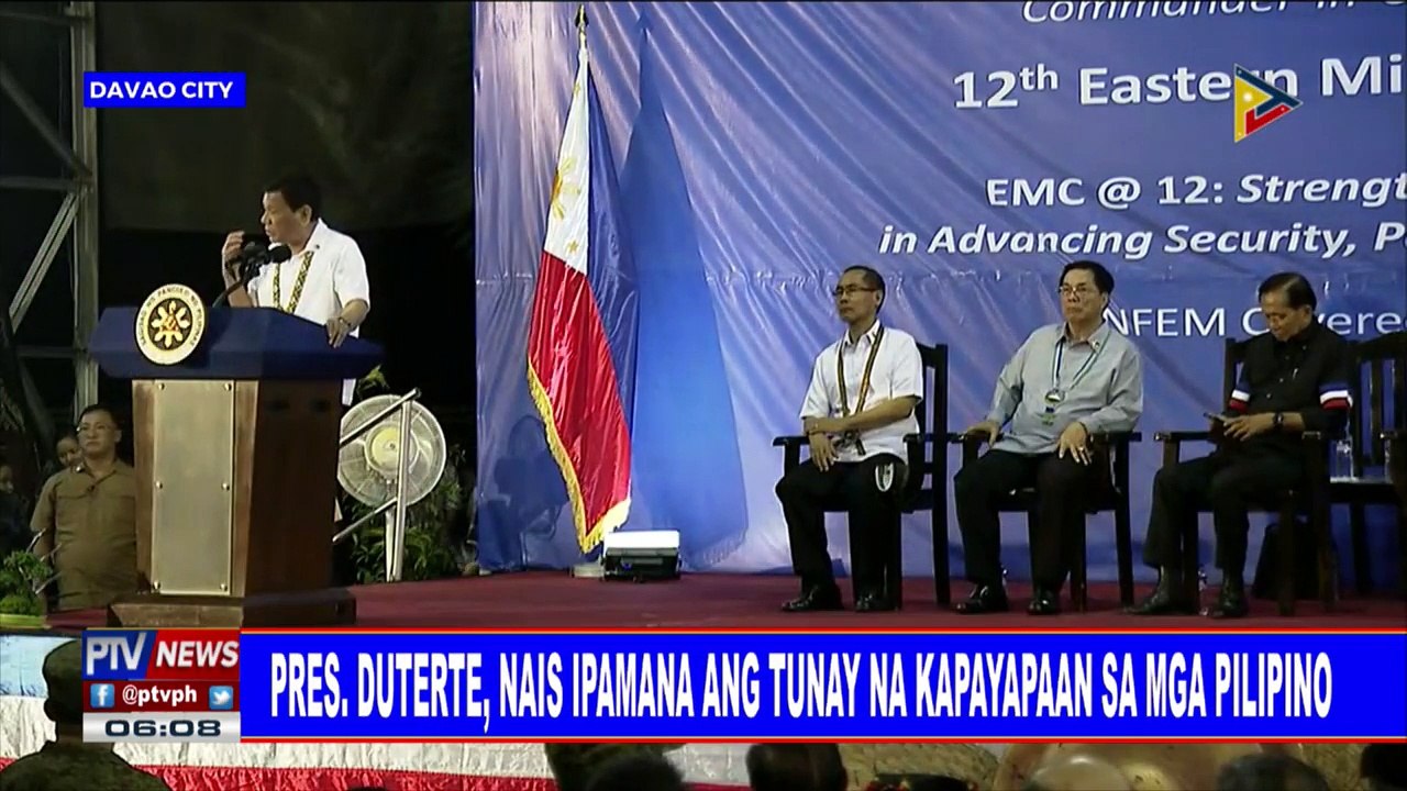 Pangulong #Duterte, nais ipamana ang tunay na kapayapaan sa mga Pilipino