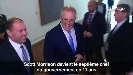 Australie: Morrison investi Premier ministre après un "putsch"