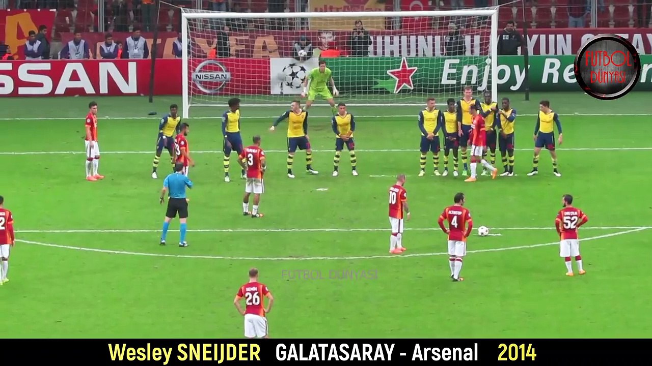 GALATASARAY'IN AVRUPADAKİ EN GÜZEL 10 GOLÜ ●Hagi, Drogba,Sneijder, Jardel...●