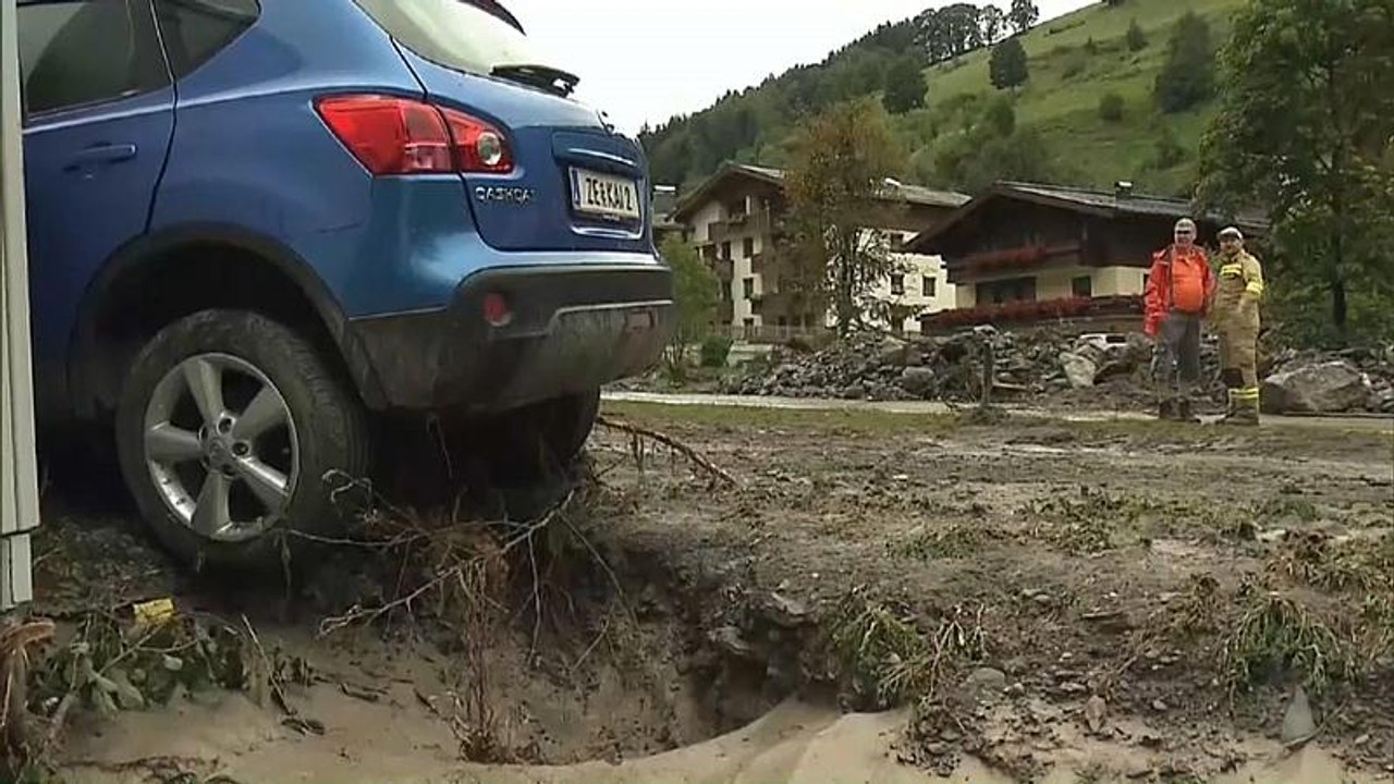 Land unter im Glemmtal