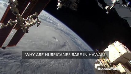 Why are hurricanes so rare in Hawaii?