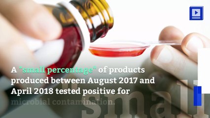 Dozens of Children's Medicines Recalled For 'Microbial Contamination'
