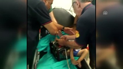 Çocuğun Eli Kıyma Makinesine Sıkıştı