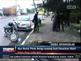 Pakai Atribut TNI, Debt Collector Coba Rebut Mobil di Jalan
