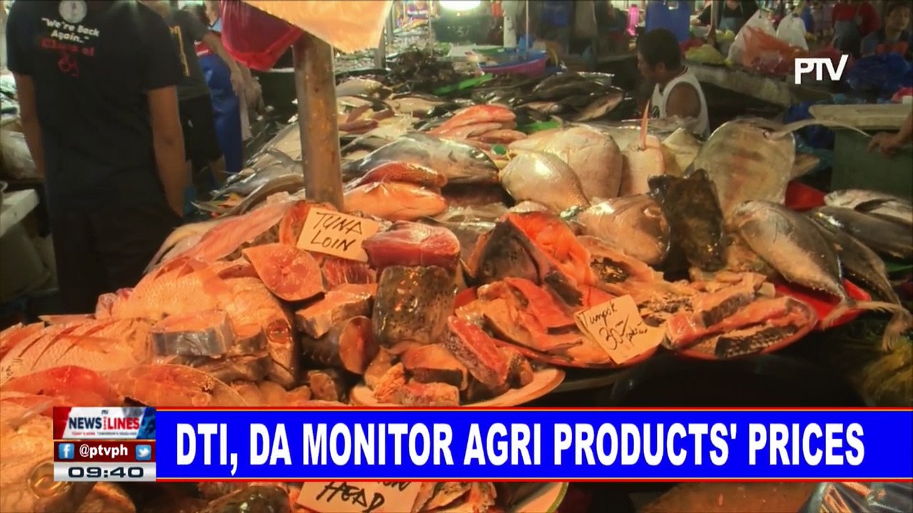 DTI, DA monitor agri products' prices