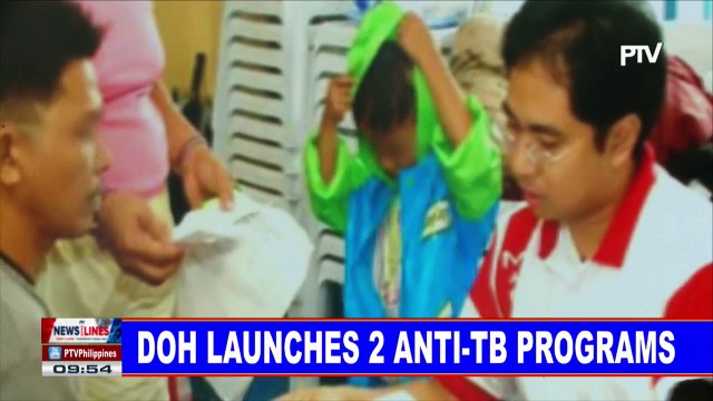 DOH launches two anti-TB programs