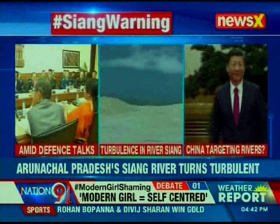 Arunachal Pradesh's Siang River turns turbulent; huge waves in the river for past 2 weeks