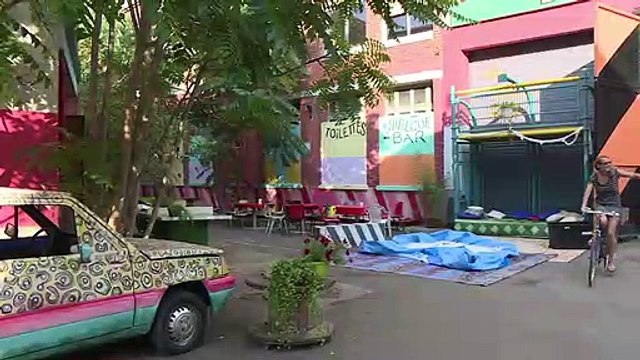 A Pantin, des friches reconverties en lieux culturels éphémères