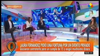 El elevado cachet de Laurita Fernández para bailar en una fiesta de 15