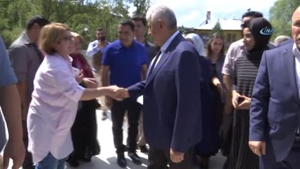 TBMM Başkanı Binali Yıldırım, Bilgi Evi'nin Açılışını Yaptı