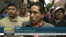 Perú: obreros municipales exigen ser excluidos de la Ley Servir