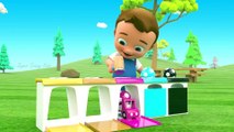 Colors for Children to Learn with Little Baby Fun Play Hammer Soccer Balls Dump Trucks 3D Kids Edu