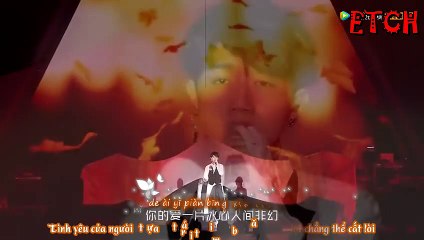 [Vietsub+Kara] Vãn Phong Ca (live) - Mạnh Tử Khôn
