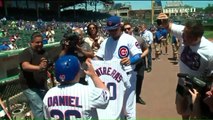 Chicago Cubs Catcher Surprises His 'Best Friend' at School