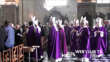 Cambrai - Les obsèques de l'archevêke Monseigneur françois Garnier