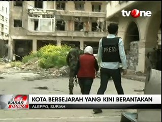 Perang Saudara di Suriah Jadikan Aleppo Kota Mati