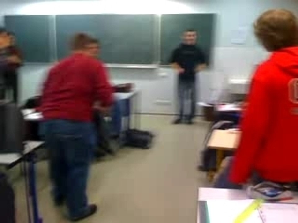 Enchainement de Alain au lycee, tro stylé !