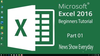 Microsoft Excel 2016 | Learn Basic Excel Skills for Beginners (Sheet) | Part 1 | August 2018