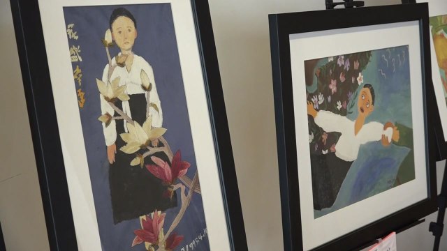 아픈 역사를 가슴에...위안부 피해 할머니들의 작품 / YTN