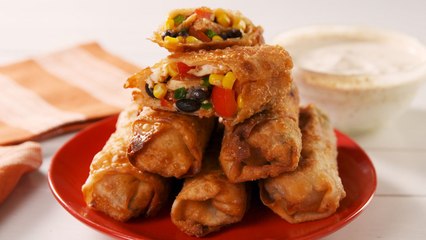 Southwestern Egg Rolls Can Start Any Party
