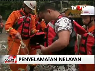 Aksi Dramatis Penyelamatan Nelayan di China