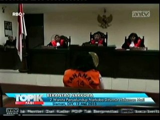 2 Wanita Penyelundup Narkoba Dituntut Hukuman Mati