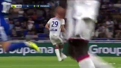 Lyon - Strasbourg résumé & but Martin Terrier 1-0
