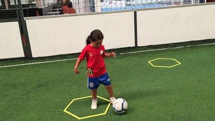 ZORA BOUTCHACHA AVEC L'ASPTG STAGE FOOT - FIVE PERPIGNAN - 24.08.2018