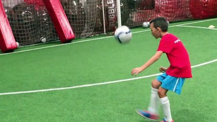 MATHIS GASC AVEC L'ASPTG STAGE FOOT - FIVE PERPIGNAN - 24.08.2018 - N°3