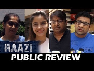 Raazi मूवी का पब्लिक रिव्यु  | Alia Bhatt, Vicky Kaushal