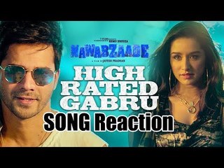High Rated Gabru  सॉन्ग पर रिएक्शन  | Varun -Shraddha | Raghav, Punit Dharmesh | Nawabzaade