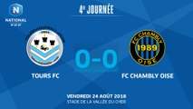 J4: Tours FC - FC Chambly (0-0), le résumé
