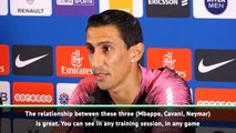 PSG stars do get along - Di Maria