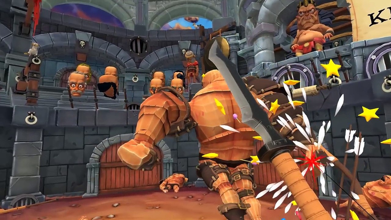 Punching Gladiators Super Fast! Slow Motion Mode! - Gorn Gameplay - VR HTC Vive Pro