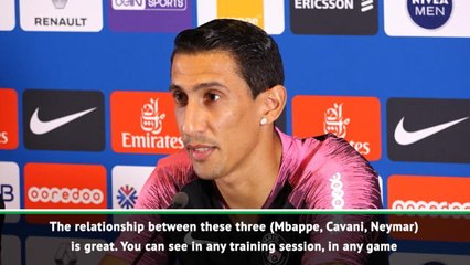 PSG stars do get along - Di Maria