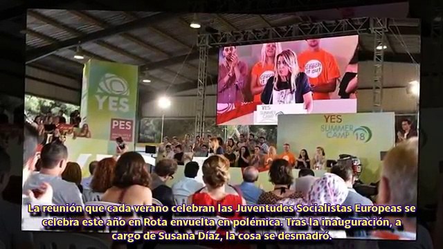 Montan un campamento de jóvenes socialistas y tras una noche de fiesta pasa esto