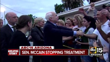 Messages of support continue to pour in for Senator John McCain