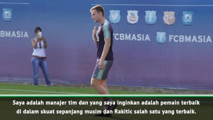 Rakitic Adalah Pemain Kunci Bagi Barcelona - Valverde