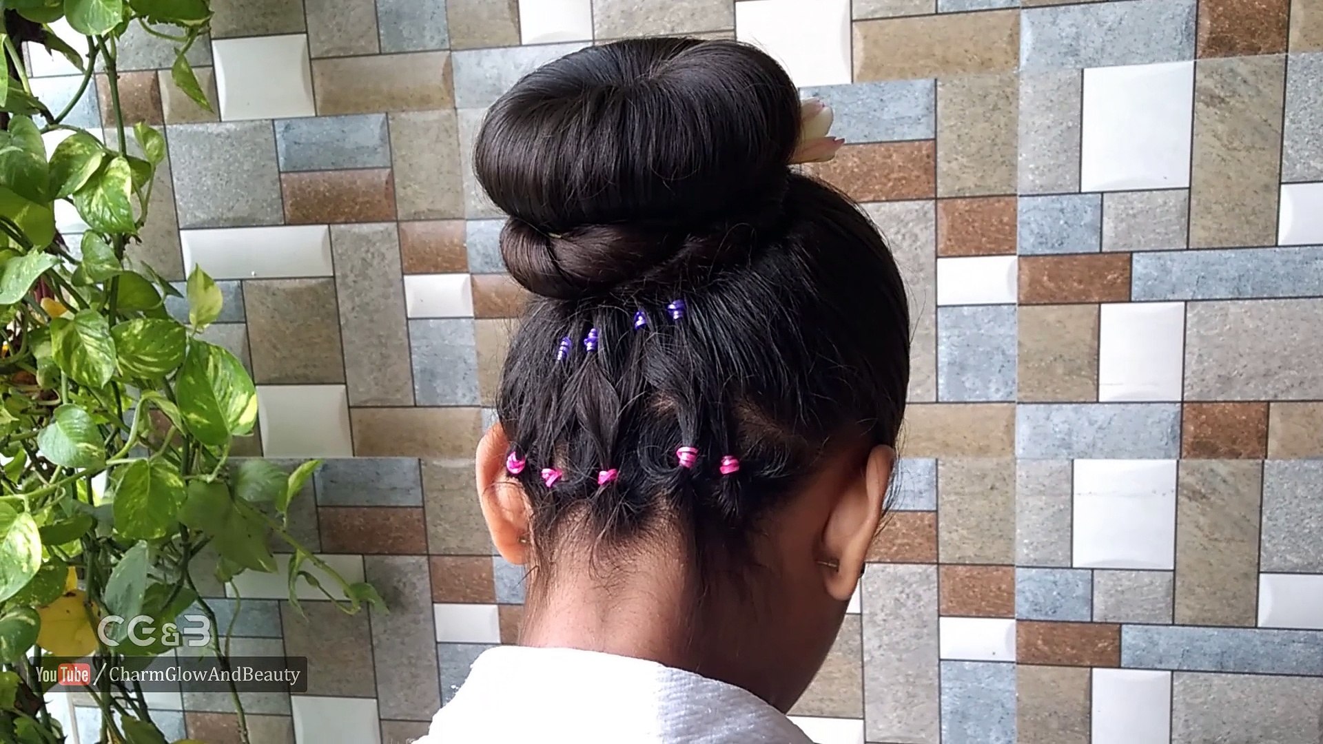 Bun Hairstyles For Gown | Try this Bun Hairstyles For Gown for wedding,  party and events. - video Dailymotion