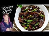 Mongolian Beef Recipe by Chef Shireen Anwar 24th January 2018