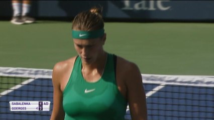 New Haven - Troisième finale de la saison pour Sabalenka