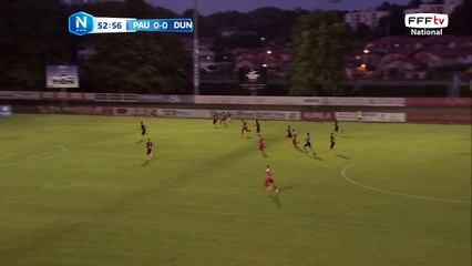 Très bon centre de MATA mais la reprise de la tête  passe à côté.