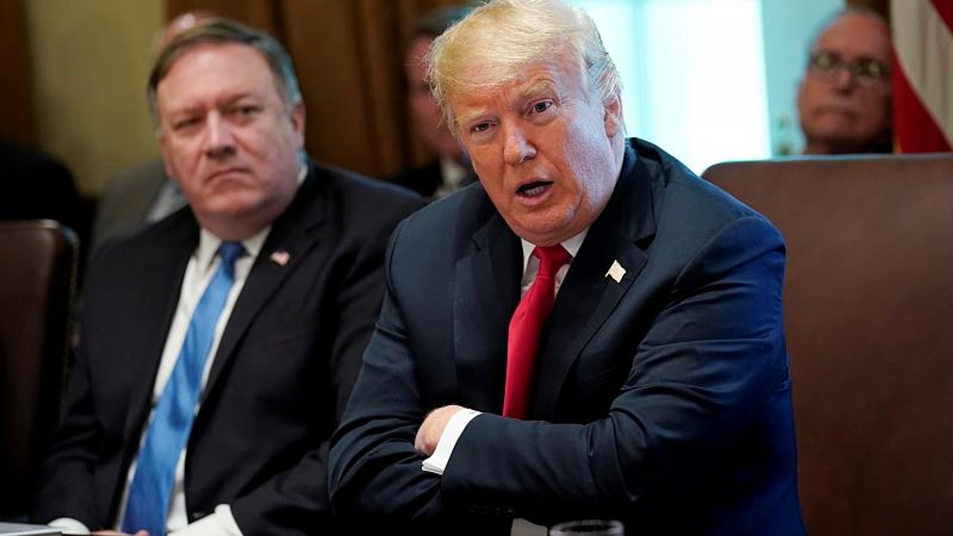 ⁣Трамп отменил визит Помпео в Пхеньян