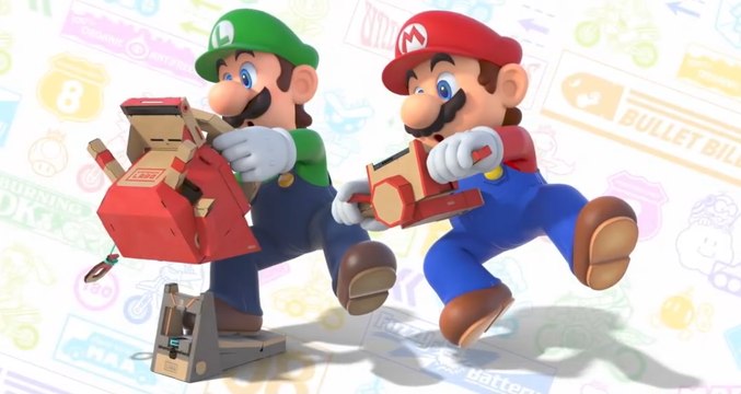 Nintendo Labo - Vehicle Kit + Mario Kart 8 Deluxe