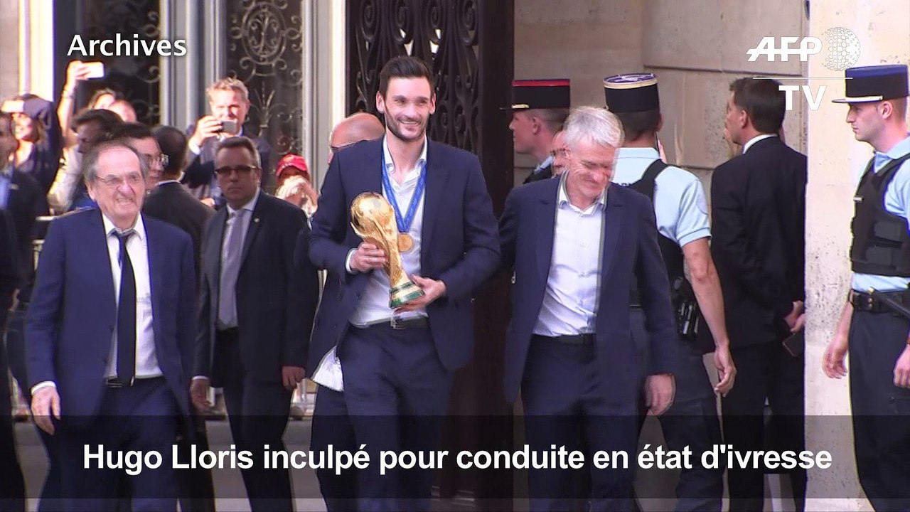 Hugo Lloris présente ses "excuses" après sa conduite en état d'ivresse