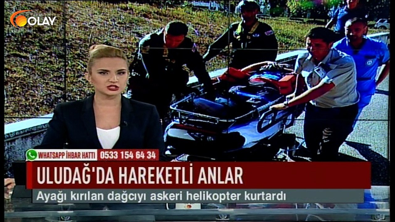Uludağ'da hareketli anlar