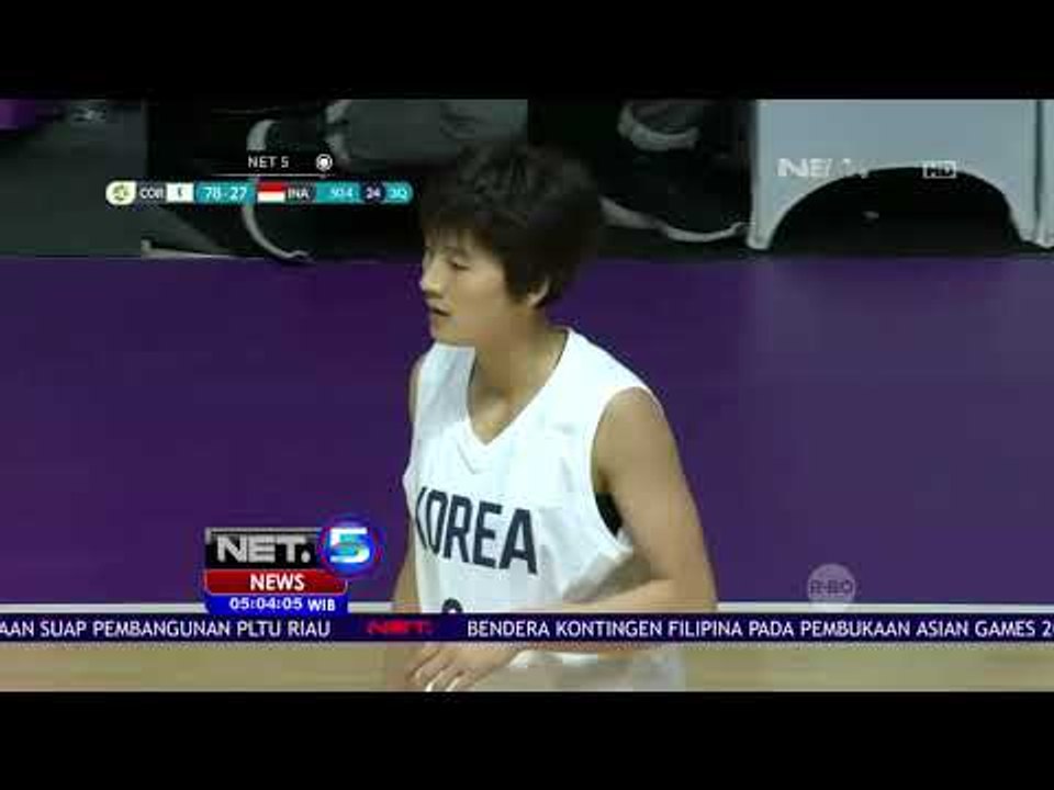 Kekalahan Timnas Basket Putri Dari Korea Unfied-NET5