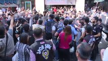 Taksim'de izinsiz gösteriye polis müdahalesi - İSTANBUL